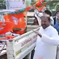 Somu Veerraju fires on Visakha officials