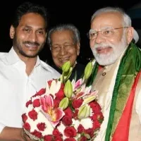 Governor Harichandan and CM Jagan meets PM Modi