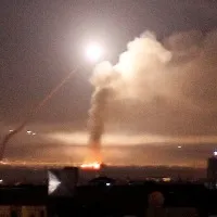 Israel attacks Syria air base with missiles