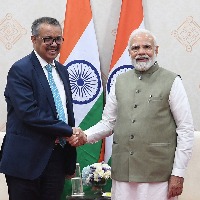 Modi meets WHO chief, IMF head during G20 summit