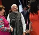 imf lady bosses Gita Gopinath and Kristalina Georgieva meets pm modi in g20 summit