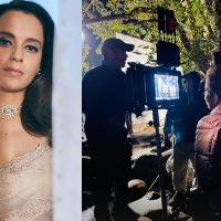 Kangana Ranaut shares glimpse from night shoot of 'Emergency' from Assam