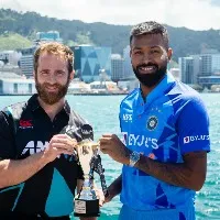 India started practice for the series against New Zealand