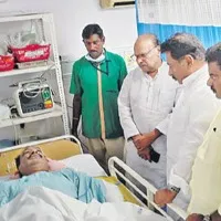 Kakinada TDP Leader Polnati Seshagiri Rao Attacked