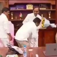 Will touch CM's feet 100 times, says Telangana official