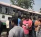 TSRTC bus met with accident in vikarabad