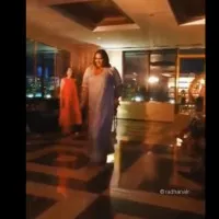 Chiranajeevi enjoys Radha dance in a party