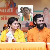 Ravindra Jadeja sister Nyanaba alleges Rivaba uses children in election campaign