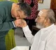 Indian Actor Kamal Haasan met K Viswanath In Hyderabad