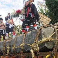 Temjen Imna Along shares interesting video of stone pulling ceremony Watch