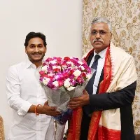Senior IAS officer Giridhar Aramane met CM Jagan