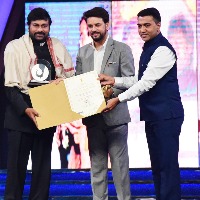 IFFI: Indian Film Personality award conferred on Megastar Chiranjeevi