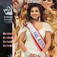 Visakha Woman Alluri Saroja Won Mrs Asia USA Crown