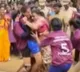 Minister Roja fell down while playing Kabaddi