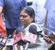 YS Vijayamma talks to media after police house arrest