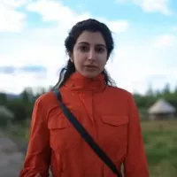 Nara Brahmani bike riding at Himalayas