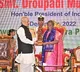 president murmu praised telugu language in her speech at poranki