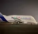 Airbus Beluga landed at Hyderabad airport