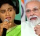 Modi telephones YS Sharmila