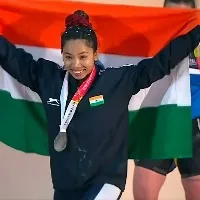 Mirabai Chanu clinches silver at World Cships despite wrist issue