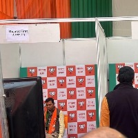 BJP leads in Gujarat, tough fight with Congress in Himachal