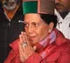 Pratibha Singh Supporters protest in front of Chhattisgarh CM