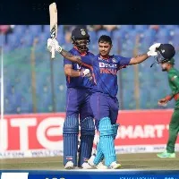 Team India posts huge total against Bangladesh