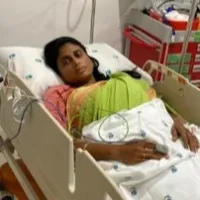 YS Sharmial video message from hospital
