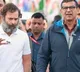 RBI Ex Governor Raghuram Rajan walks with Rahul Gandhi in Bharat Jodo Yatra