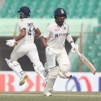 Cheteshwar Pujara and Shreyas Iyer steer India out of trouble