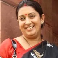 Deepika fans sharing Smriti Irani wearing saffron bikini photos