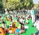 Amaravati farmers protest in Delhi