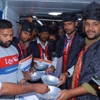 Novel protest: BJP men go begging in Hyderabad metro