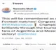 PM congratulates Argentina on winning the 2022 football world cup