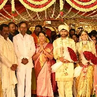 ఫొటోలు:  కొంపల్లి లో జరిగిన మార్క్ ఫెడ్ చైర్మన్ కుమారుడి వివాహ కార్యక్రమానికి హాజరై వ ముఖ్యమంత్రి కే. చంద్రశేఖర రావు