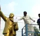 KA Paul submits memorandum to Ambedkar statue in Vijayawada