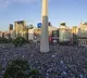 Millions Celebrate World Cup Victory At Iconic Argentina Monument