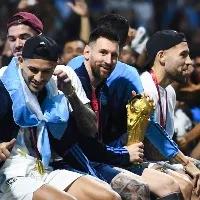 Huge welcome to Messi and co in Buenos Aires