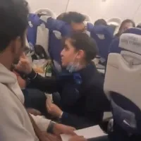 Airhostess and passenger scuffle in indigo flight