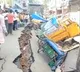 Road sudden collapse in Goshamahal