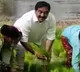 Minister Errabelli turns agri labor in his own farm