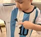 Messi Gifts Signed Argentina Jersey To MS Dhoni Daughter Ziva