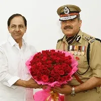 Newly appointed DGP Anjani Kumar met CM KCR
