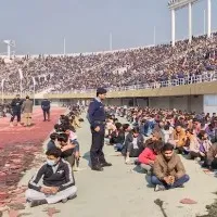 written test for conistable jobs held in pakisthan stadium