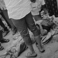 Old women injured in Jagan sabha