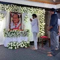 Balakrishna paid homage to Cahalapathirao