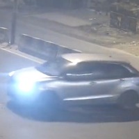 FSL report says woman stuck on front wheel of vehicle