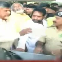 High tension in Chandrababu Kuppam programme