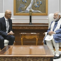 Satya Nadella meets PM, assures cooperation for Digital India campaign