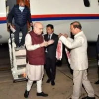 Home Minister Amit Shahs flight makes emergency landing in Guwahati